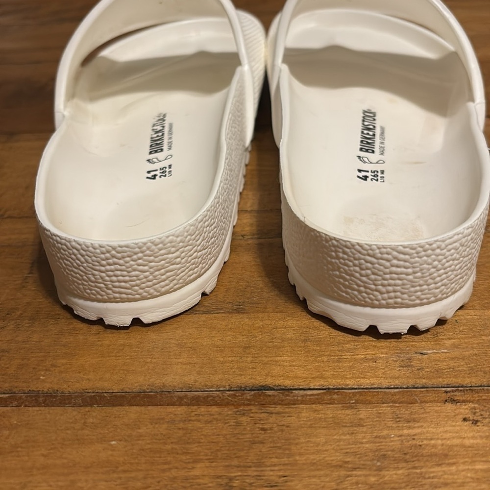Birkenstock Barbados Essentials Slide Sandal white size 42 - Picture 6 of 7